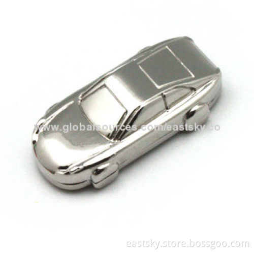 Metal Car USB Drive, Made of Durable Metal Material, 64MB to 32GB Memory Capacity